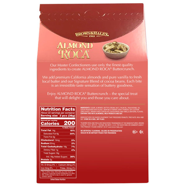 Almond Roca Gable Top Box, 28 oz