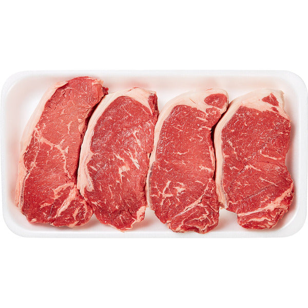 Kirkland Signature Beef Loin New York Steak Boneless USDA Choice ($14.99 / lb)