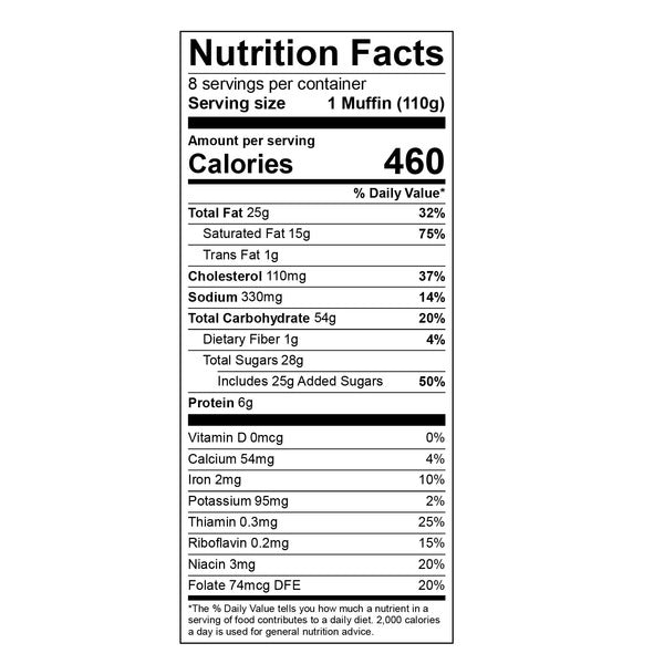 Kirkland Blueberries and Cream Muffins 8 pk