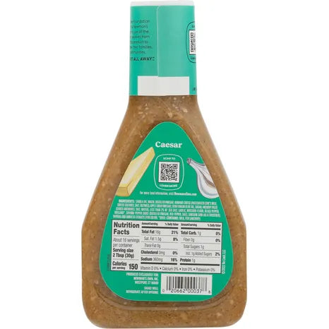 Newman's Own Caesar Dressing, 16 oz