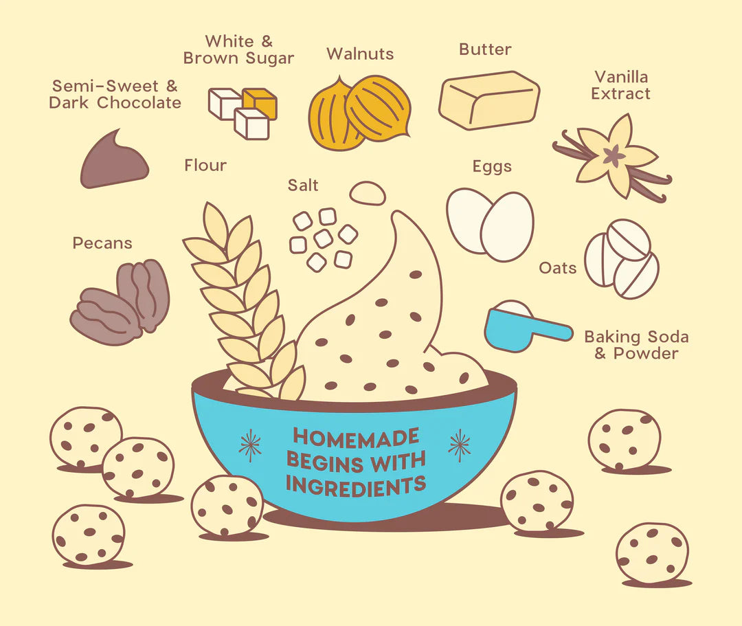 Saint Claire's Cookie Dough | Nutty Chocolate Chip