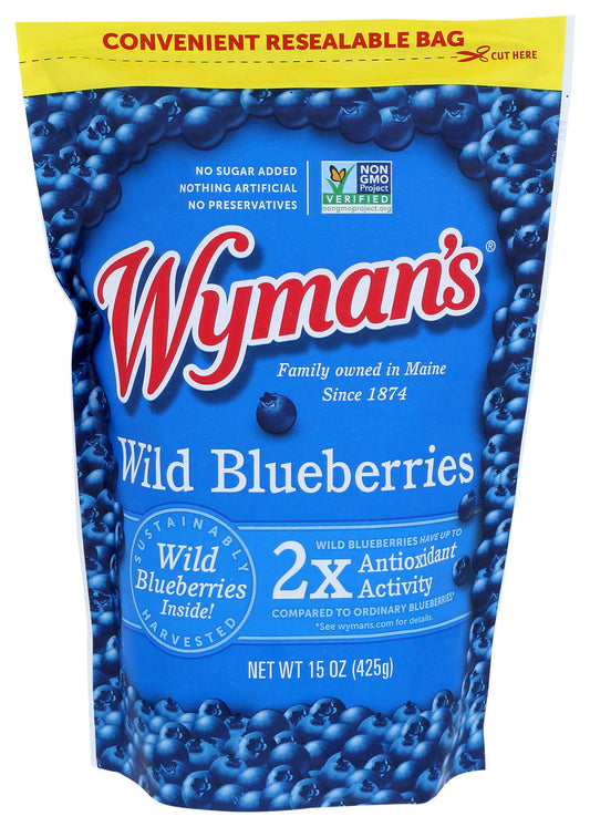 Wymans Wild Blueberries, 15 oz