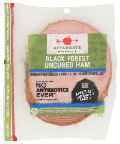 Applegate Natural Uncured Black Forest Ham - 7oz