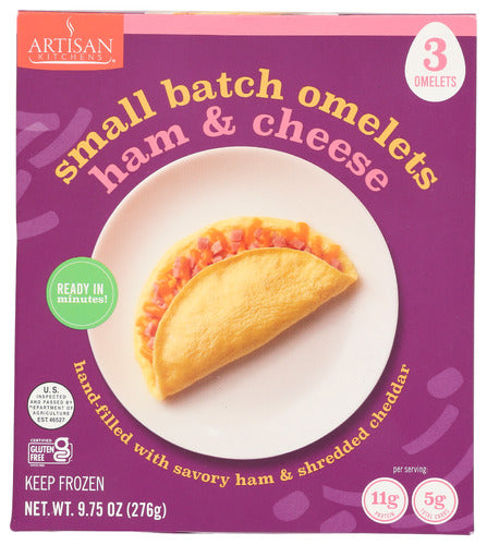 Artisan Small Batch Ham, & Cheese Omelets 9.75oz