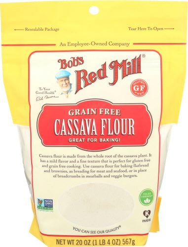 Bobs Red Mill Grain Free Cassava Flour 20oz