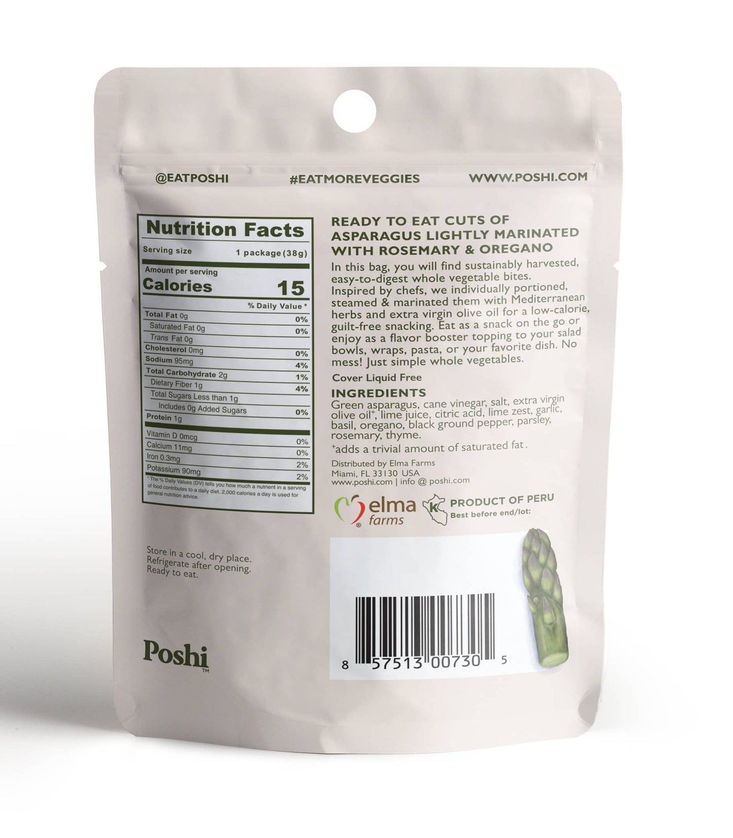 Poshi -  Rosemary & Oregano Asparagus 1.34oz