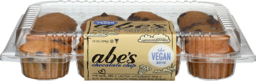 Abe's - Frozen Vegan Muffin Chocolate Chip 12Ct - 10oz