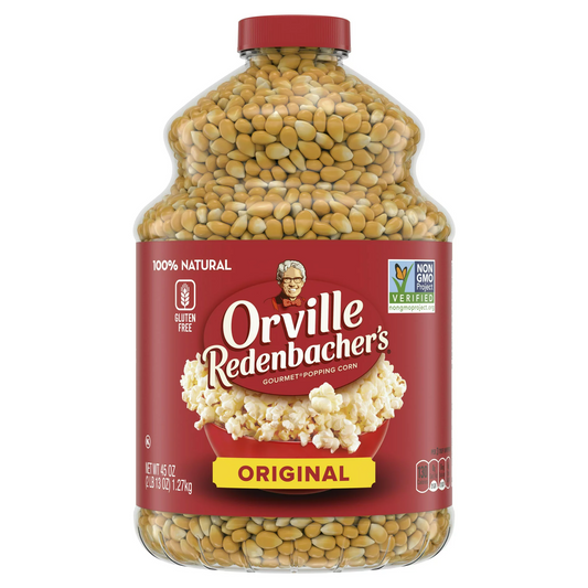 Orville Redenbacher's Original Gourmet Yellow Popcorn Kernels, 45 Oz