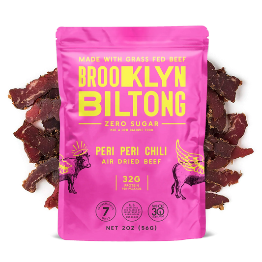 2oz Peri Peri Grass-Fed Biltong Tender Jerky