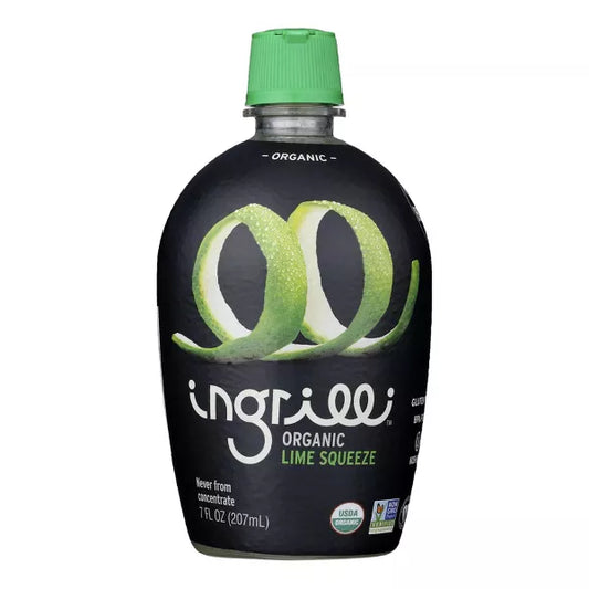 Ingrilli Organic Lime Squeeze Blend Juice, 7 oz