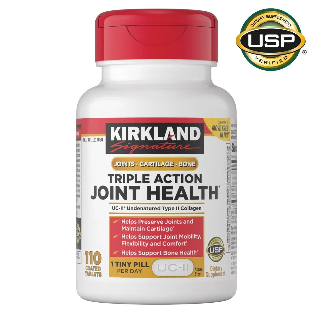 Kirkland Signature Triple Action Joint Health, 110 Coated Tablets
