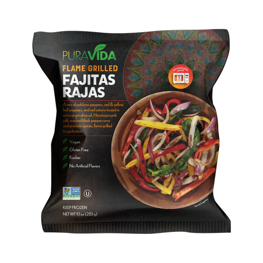 Puravida Foods Rajas Fajitas Flame Grill 10oz