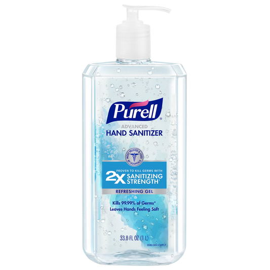 PURELL Advanced Hand Sanitizer Refreshing Gel, 33.8 fl oz