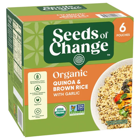 Seeds of Change Organic Quinoa and Brown Rice, 8.5 oz, 6 ct