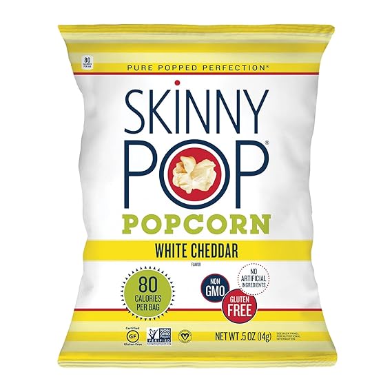 SkinnyPop Popcorn Variety Pack 36 ct, .5 oz