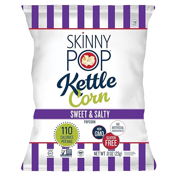 SkinnyPop Popcorn Variety Pack 36 ct, .5 oz