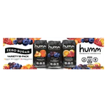 Humm Probiotic Kombucha, Zero Sugar, Variety Pack, 12 fl oz, 18 ct