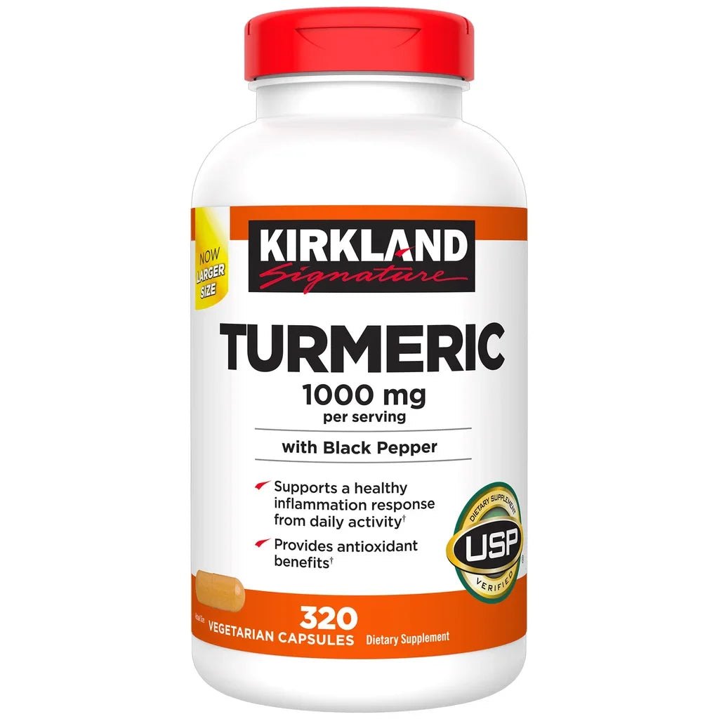 Kirkland Signature Turmeric 1000 mg, 320 Capsules