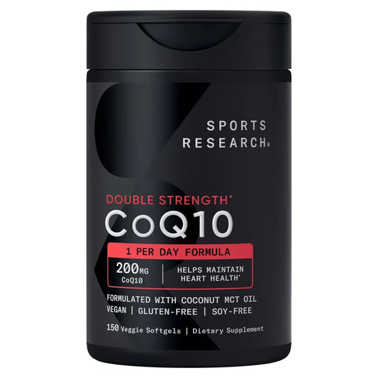Sports Research CoQ10 200mg, 150ct