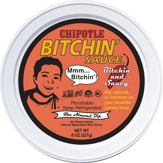 Bitchin Sauce Chipotle Almond Dip, 8 oz
