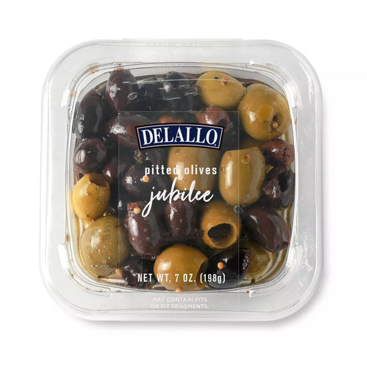 Delallo Olive Jubilee In Oil, 7 oz