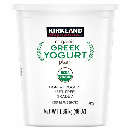 Kirkland Signature Organic Greek Yogurt, 48 oz
