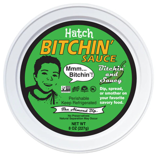 Bitchin Sauce Hatch Almond Dip, 8 oz