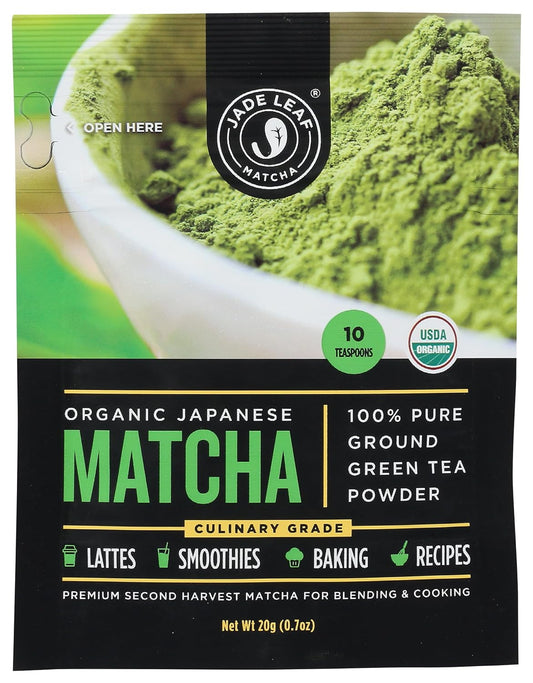 Jade Leaf Matcha Organic Japanese Matcha, 0.7 oz