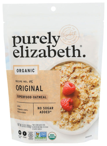 Purely Elizabeth Organic Original Superfood Oatmeal, 10 oz