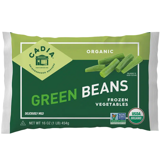 Cadia Everyday Organic Frozen Green Beans, 16 oz