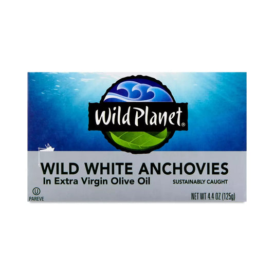 Wild Planet Wild White Anchovies, 4.4 oz
