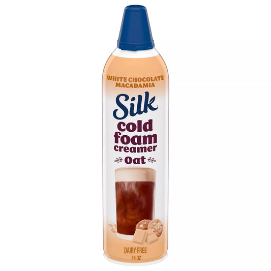 Silk Cold Foam White Chocolate Macchiato Creamer, 14 oz