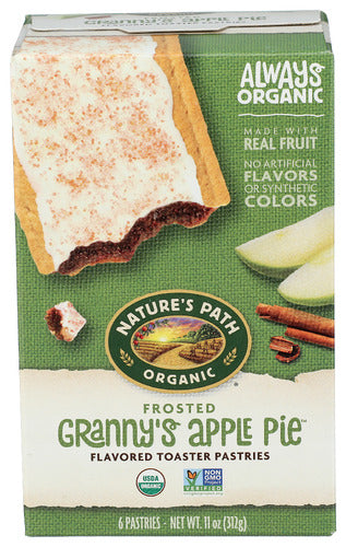 Nature's Path Organic Frosted 'Granny's Apple Pie' Toaster Pastries, 11 oz