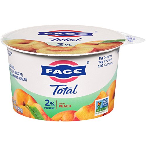 FAGE Total Greek 2% Milk Fat Peach, 5.3 oz