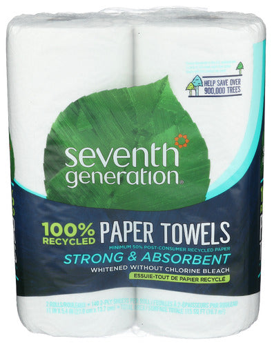 Seventh Generation Paper Towels, 2 Count