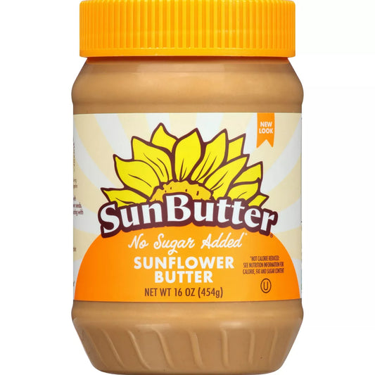 SunButter Natural No Sugar Added Sunflower Butter, 16 oz