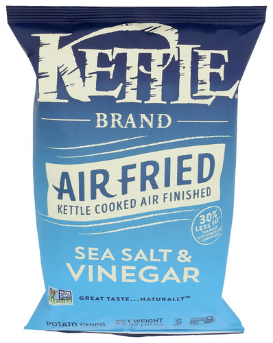Kettle Sea Salt & Vinegar Air Fried Potato Chips, 6.5 oz