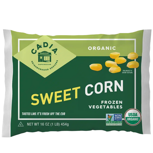 Cadia Everyday Organic Frozen Super Sweet Corn, 16 oz