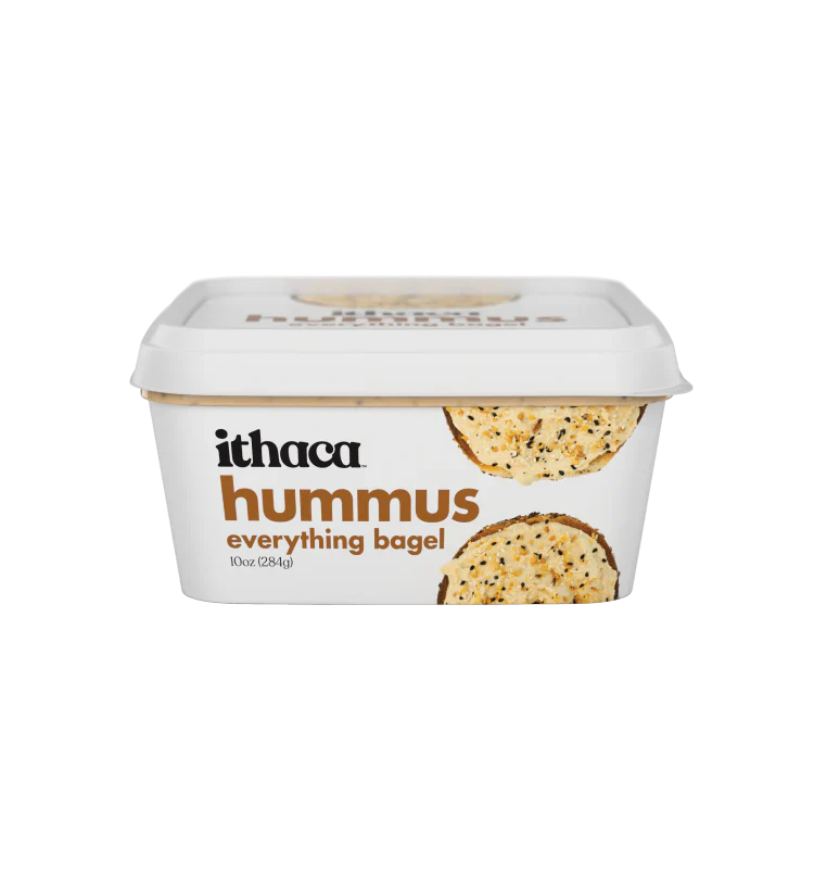 Ithaca Cold Crafted Everything Bagel Hummus, 10 oz