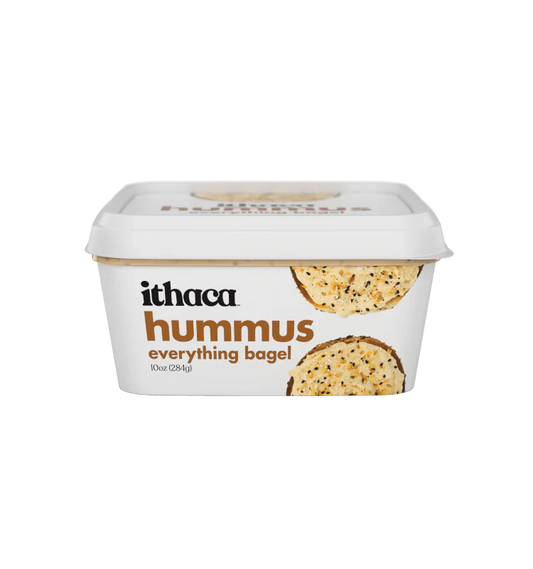Ithaca Cold Crafted Everything Bagel Hummus, 10 oz