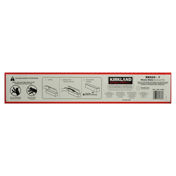 Kirkland Signature Heavy Duty Foil 18" x 500'