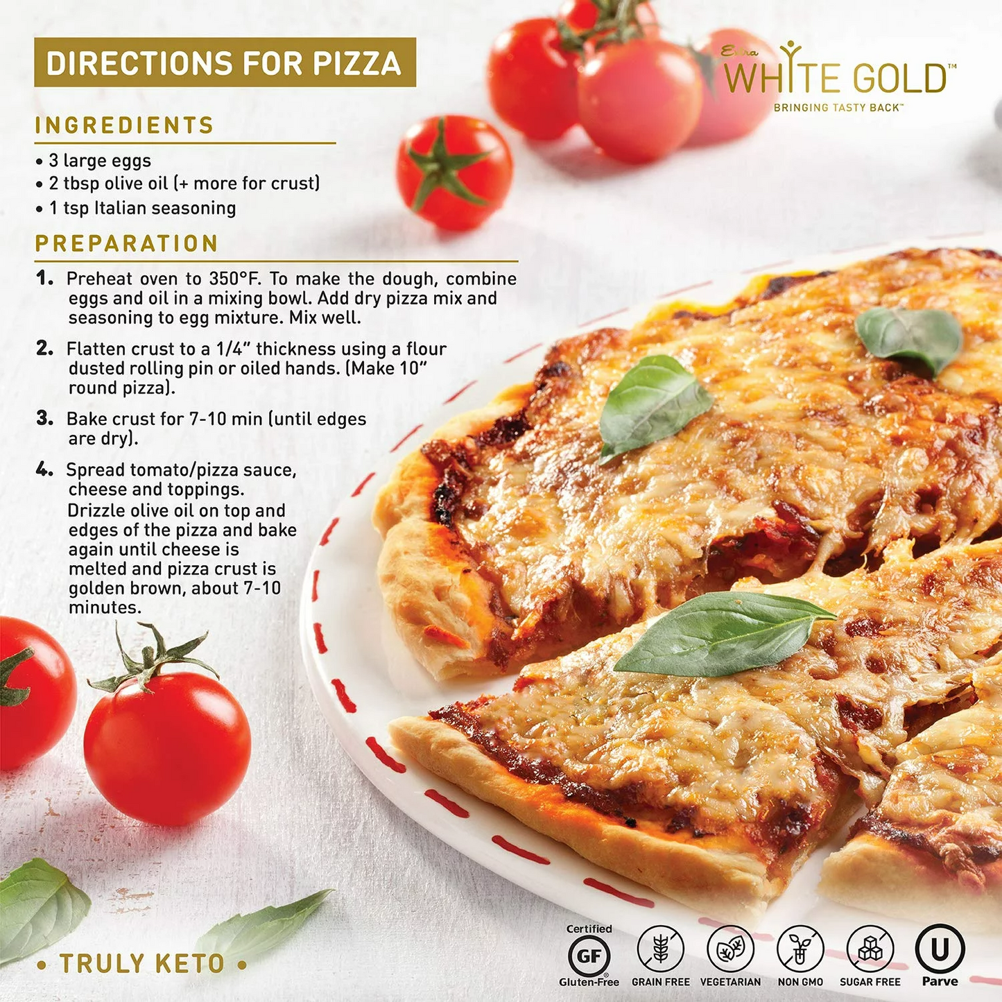 Extra White Gold Pizza, Bread and Biscuit Mix