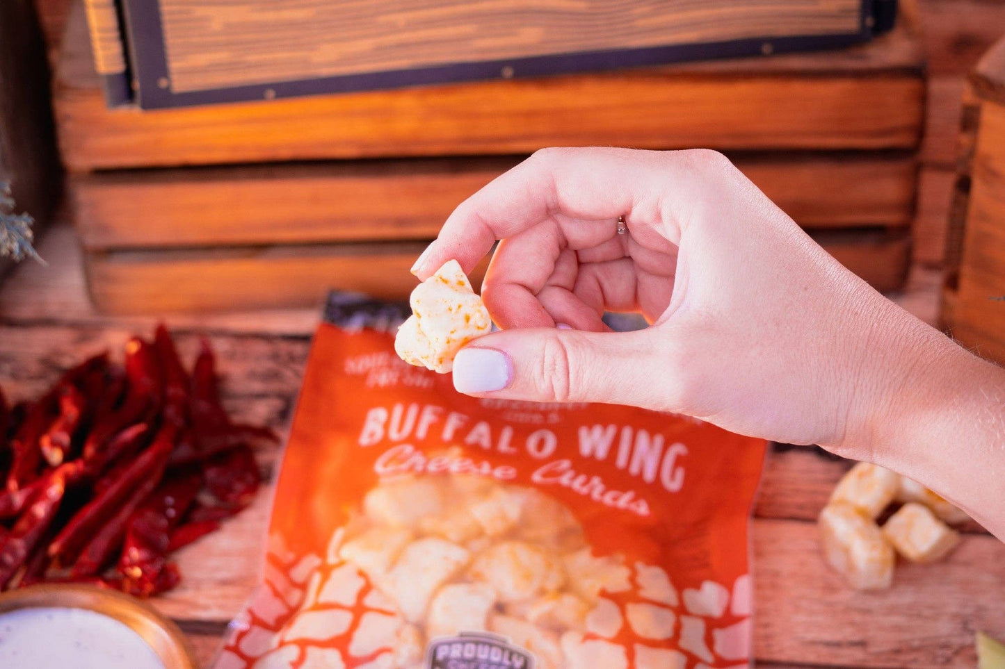 Buffalo Wing Cheese Curds