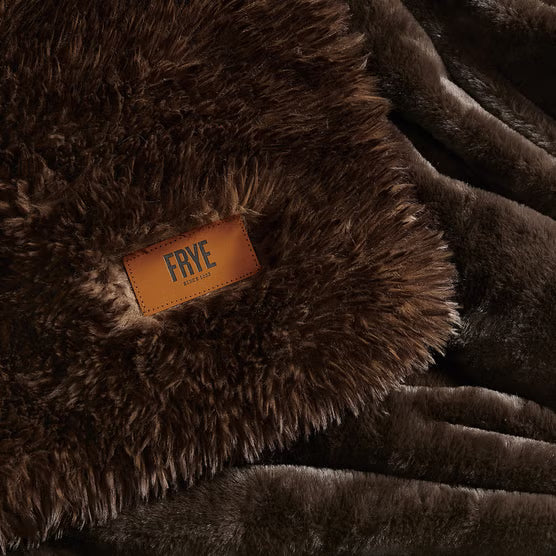 FRYE Arctic Luxe Faux Fur Throw