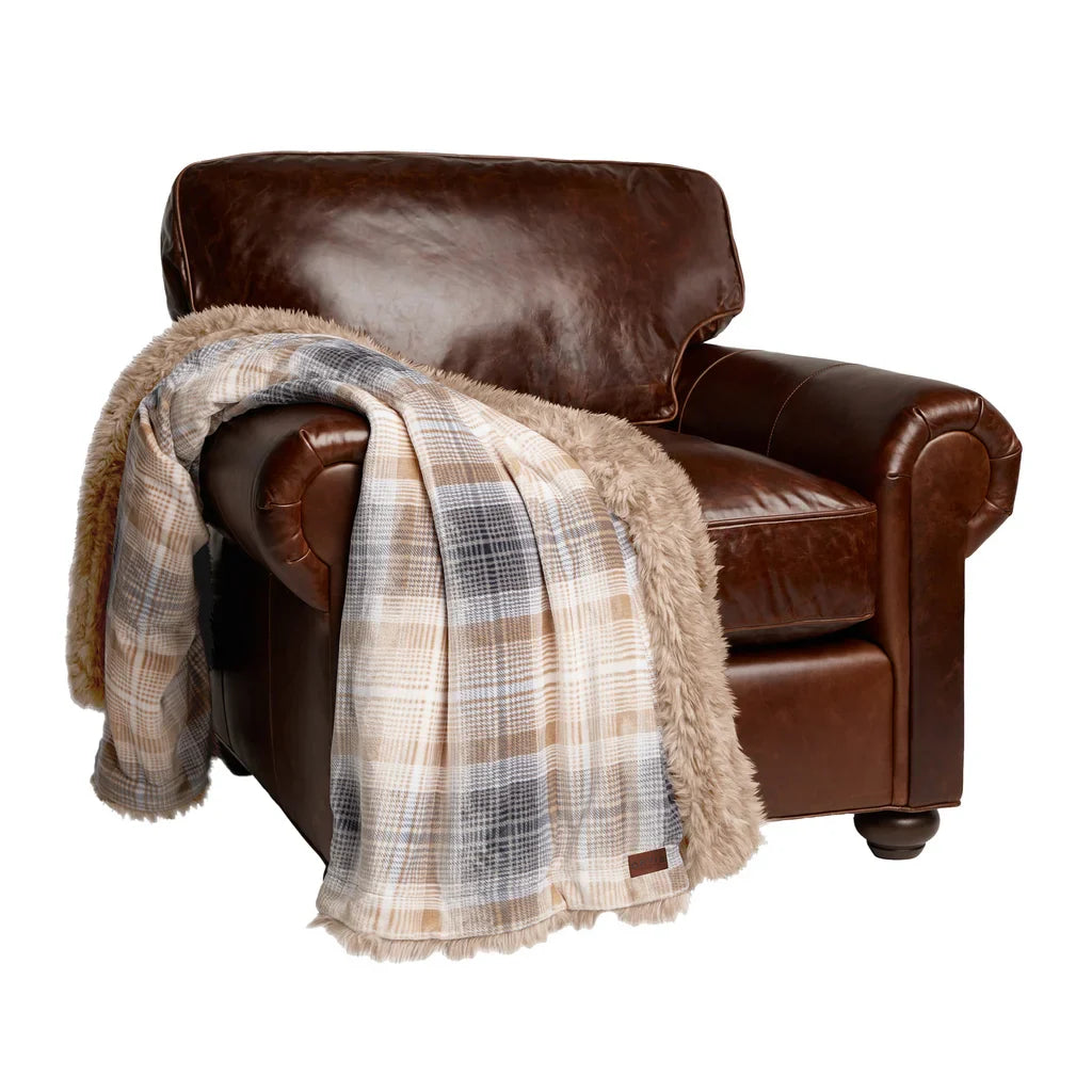 Orvis Cozy Luxe Throw, Brown