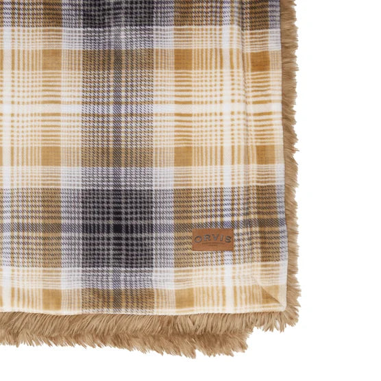Orvis Cozy Luxe Throw, Brown