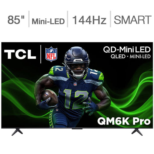 TCL 85" Class - QM6K Pro Series - 4K UHD QD-Mini LED Smart TV*