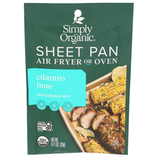 Simply Organic Cilantro Lime Seasoning Mix, 0.71 oz