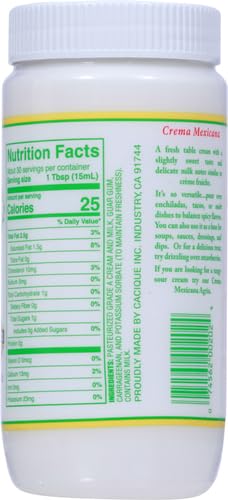 Crema Mexicana Table Cream, 15 oz