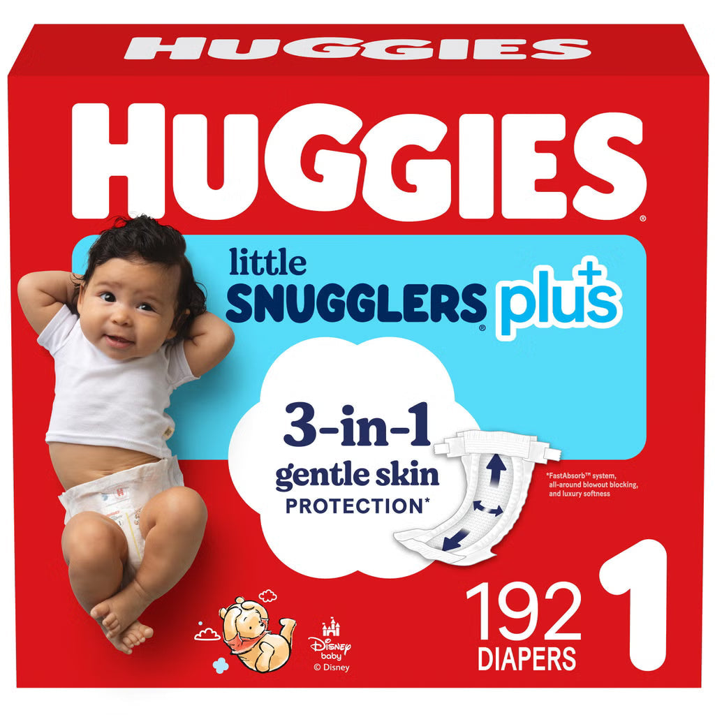 Huggies Plus Diapers Size 1